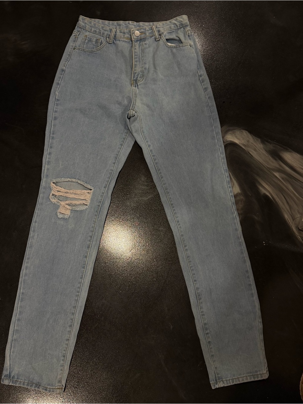 SHEIN Light Blue Denim Jacket